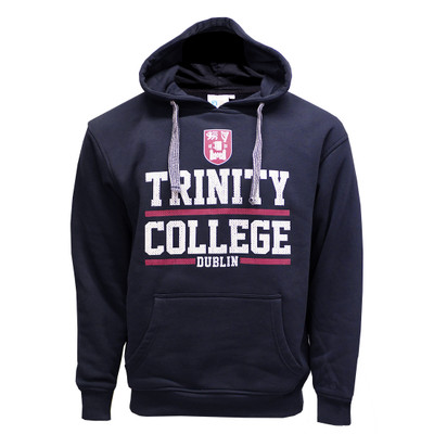 Navy/White Trinity College Mesh Hoodie