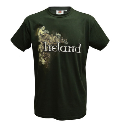 Bottle Green Celtic Ireland Men’s T-Shirt DublinGiftCompany.com