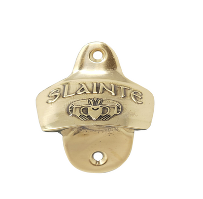 Irish Slainte Claddagh Bottle Opener EBO109-PB DGC