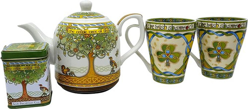 Tree of Life Tea Collection - 2 Mugs, Teapot & Tea