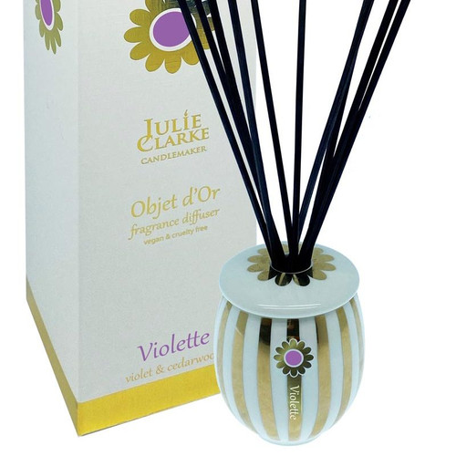 Irish Porcelain Diffuser - Violet & Cedarwood