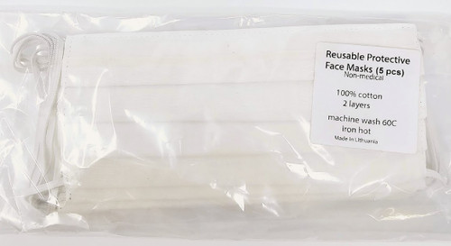 Set of Reusable Protective Face Masks