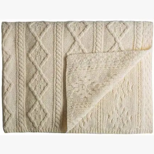 Fisherman Ireland Wool Throw