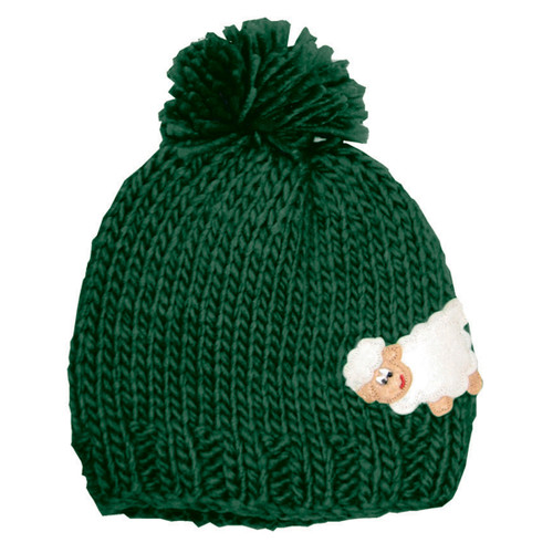 Green Kids Irish Sheep Hat DublinGiftCompany.com