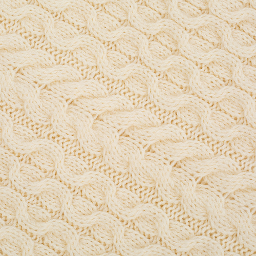 Honeycomb King Throw MT124 - 100 Natural