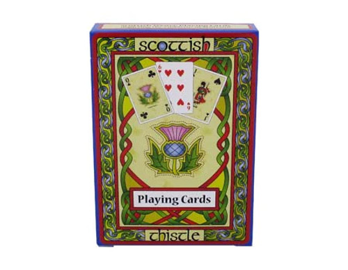 Scottish Thistle Playing Cards Deck CL-73-59