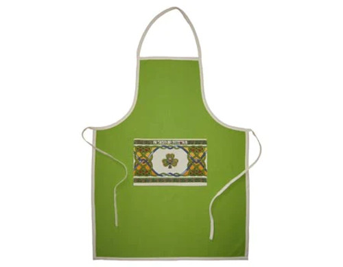 Cotton Shamrock Apron