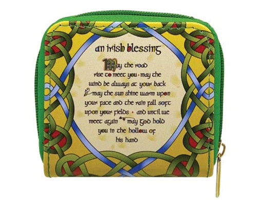 Irish Blessing PU Wallet