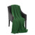 Dara Merino Wool Aran Throw Green DublinGiftCompany.com