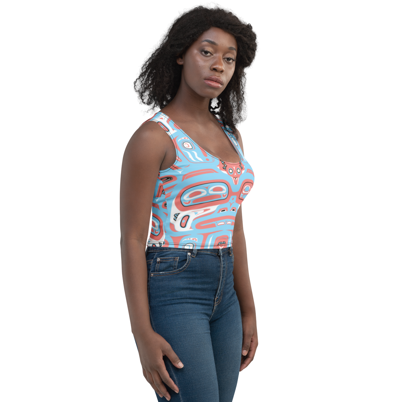 Trans-formation Body-Hugging Crop Top - The Village Store