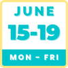 JUNE 15-19 | 9 AM-3 PM