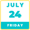 FRIDAY, JULY 24  | SCOTT CARPENTER PLAYGROUND AND WATER PARK, CHAUTAUQUA PARK