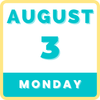 MONDAY, AUGUST 3 | SODA LAKE, ART MUSEUM, WASH PARK