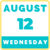 WEDNESDAY, AUGUST 12  | CITY PARK, WESTMINSTER REC INDOOR WATER PARK, WASH PARK