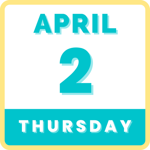 THURS, APRIL 2 | 9AM-3PM | CITY PARK, WESTMINSTER REC WATER PARK, WASH PARK