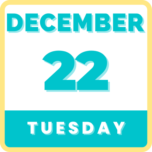 TUESDAY, DECEMBER 22 | LAVA ISLAND, WESTMINSTER REC INDOOR WATER PARK, CARPIO SANGUINETTE PARK,