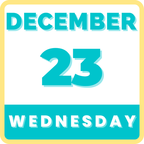 WEDNESDAY, DECEMBER 23 | DMNS, APEX INDOOR WATER PARK, CITY PARK PLAYGROUND