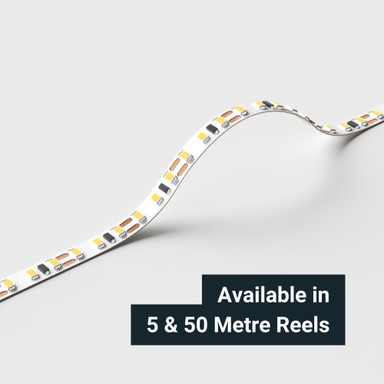 Syndeo by Tagra | LED Strip Light | 120 LEDs p/m | 12V | IP20 | 9.6W/m | 5M Reel - PPS12-120-StripLight-BEND.jpg