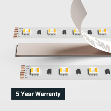 Tagra | Professional LED Strip Light | 60 LEDs p/m | 24V | IP20 | 20Wp/m | RGB+2300K-6500K | 5M Reel - TA24-RGB2365K-StripLight-BACK.jpg