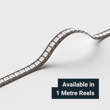Tagra | Pixel LED Strip Light | 144 LEDs p/m | 144 pixels p/m | 12V | IP20 | 20W/m | RGB | 1M Reel - TD12-RGB-144-StripLight-BEND.jpg
