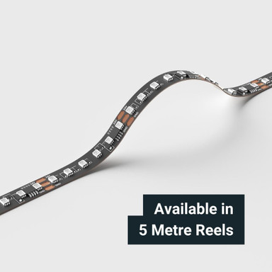 Tagra | Pixel LED Strip Light | 120 LEDs p/m | 20 pixels p/m | 24V | IP20 | 14.8Wp/m | RGB | 5M Reel - TD24-RGB-120-V2-StripLight-BEND.jpg