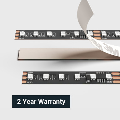 Tagra | Pixel LED Strip Light | 120 LEDs p/m | 20 pixels p/m | 24V | IP20 | 14.8Wp/m | RGB | 5M Reel - TD24-RGB-120-V2-StripLight-BACK.jpg