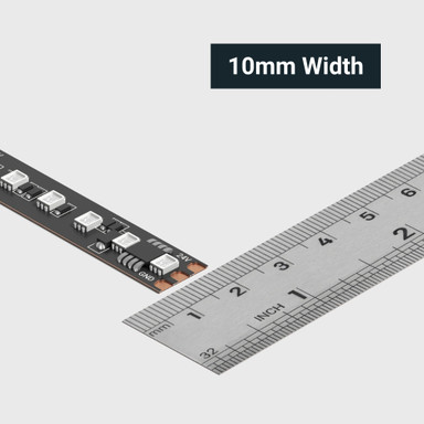 Tagra | Pixel LED Strip Light | 120 LEDs p/m | 20 pixels p/m | 24V | IP20 | 14.8W/m | RGB | 5M Reel - TD24-RGB-120-V2-StripLight-WIDTH.jpg