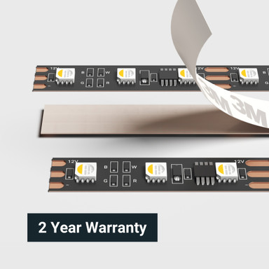 Tagra | Pixel LED Strip Light | 60 LEDs p/m | 20 pixels p/m | 12V | IP20 | 19.2Wp/m | RGB+3000K | 5M Reel - TD12-RGBW-60-StripLight-BACK.jpg