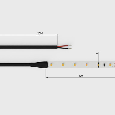 Cut to Size by Tagra | Essential LED Strip Light | 60 LEDs p/m | 24V | IP20 | 4.8Wp/m | Custom - CTO-ES24-60_DIMS.jpg