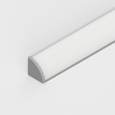 Tagra | SSC16 | LED Profile End Caps | Plastic | Silver | Pack of 4 - 1616-ENDCAP-SIL-2__23200__96114.jpg