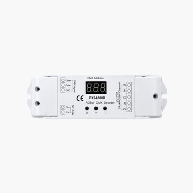 Tagra | DMX | 12-24V | LED Decoder | 4 Channel | 5A | RGB+W | IP20 - PX24500D_Decoder_2__57292.jpg