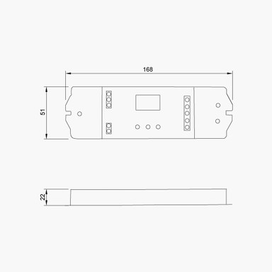 Tagra | DMX | 12-24V | LED Decoder | 4 Channel | 5A | RGB+W | IP20 - PX24500D__47892.jpg