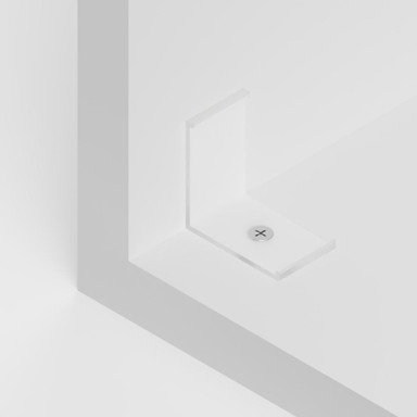 Tagra | SLC30 | LED Profile Mounting Brackets | Transparent | Pack of 4 - MOUNT-3030-1.jpg