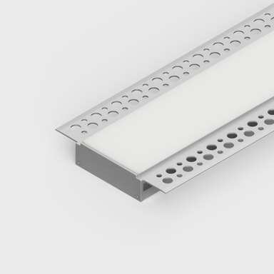 Tagra | PIL50 | LED Profile End Caps | Plastic | Silver | Pack of 4 - 9818-ENDCAP-SIL-2__03324__49716.png