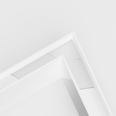 Tagra | SXL23 | 60 Degree Angled | LED Profile Connector | White - 2325-60DEG-WHT-2__47801__83803.png