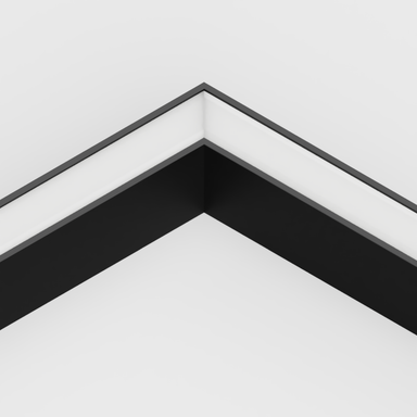 Tagra | SXL23 | 90 Degree Angled | LED Profile Connector | Black - 2325-90DEG-BLK-FR__44652__74925.png