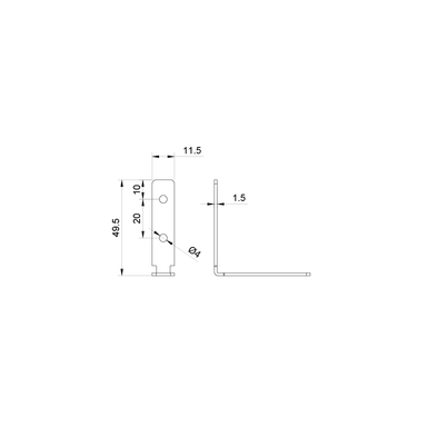 Pair of Inside Corner Bracket for 3535 Profile with 8pcs screws and 1 allen key - 3535-CORNER__27219.png