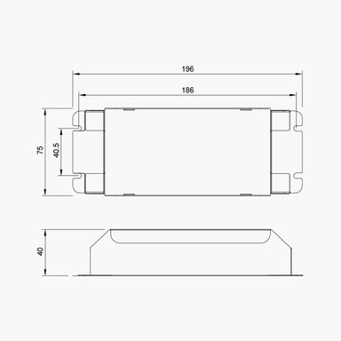 EU Chips | 24V | 150W | Constant Voltage | LED Driver Decoder | IP20 - EUD150W-24V__70282.jpg