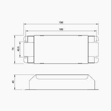 EU Chips | 24V | 150W | Constant Voltage | LED Driver Decoder | IP20 - EUD150W-24V__70282.png