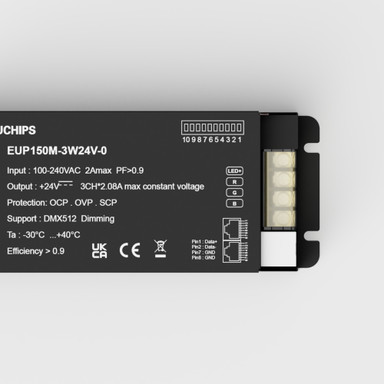 EU Chips | 24V | 150W | Constant Voltage | LED Driver Decoder | IP20 - EUD150W-24V_RIGHT.jpg