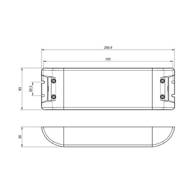 Tagra | 12V | 100W | Constant Voltage | TRIAC Dimmable LED Driver | IP20 - TAGTRIAC12V100W-TAGTRIAC24V100W.jpg
