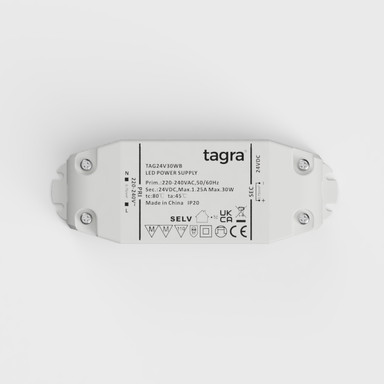 Tagra | 24V | 30W | Constant Voltage | Non-Dimmable LED Driver | IP20 - TAG24V30WB_LED Driver_2.png