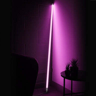 Ntube by Tagra | Plug & Play | LED Tube Luminaire | 350° | 25mm | 24V | IP20 | 1.2M - Gallery_Pink_Lean-WE__76784__32650__42177.jpg