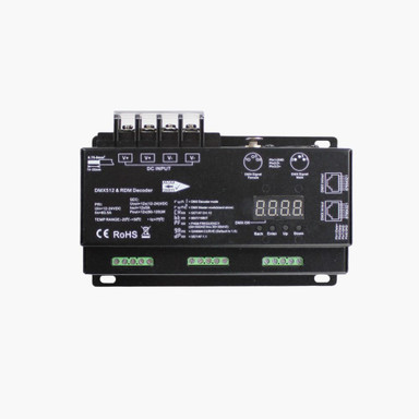 Sunricher | DMX | 12-24V | LED Decoder | 12 Channel | 5A | RGB+W | IP20 - SR-2108B-M12-3_Controller_2__82075.jpg