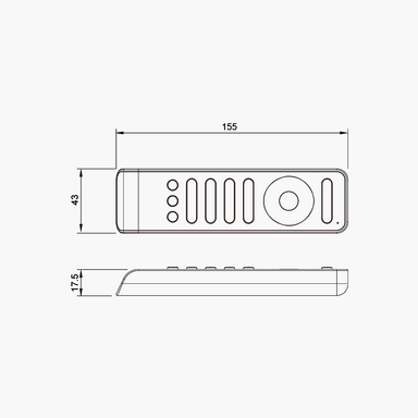 Tagra | RF 2.4GHz | LED Remote | 4 Zones | CCT - PSCONN-CCTRF__28029.png