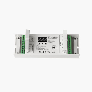 Sunricher | DMX | 12-36V | LED Decoder | 4 Channel | 8A | RGB+W | IP20 - SR-2102BEA_Controller_3__52859.jpg