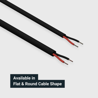 Tagra | Pro Low Voltage LED Cable | 2 Core | 11A | PVC | 20AWG | 0.5mm² - 2C_SHAPES.jpg