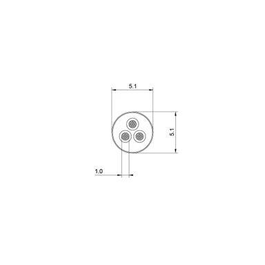 Tagra | Pro Low Voltage LED Cable | 3 Core | 11A | PVC | Round | 20AWG | 0.5mm² - TC3CR0.5.jpg