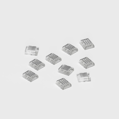 Tagra | LED Strip Solderless Connector | RGB | 10mm | Tape to Wire | IP20 | With Wire | Pack of 10 - CONSOL-RGB-10MM-TW__3__59472__26571__34116.jpg