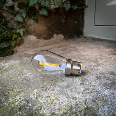 Clear S14 Festoon Bulb  2W  3000K Warm White  B22 - CLFILFEST-WW_2.jpg